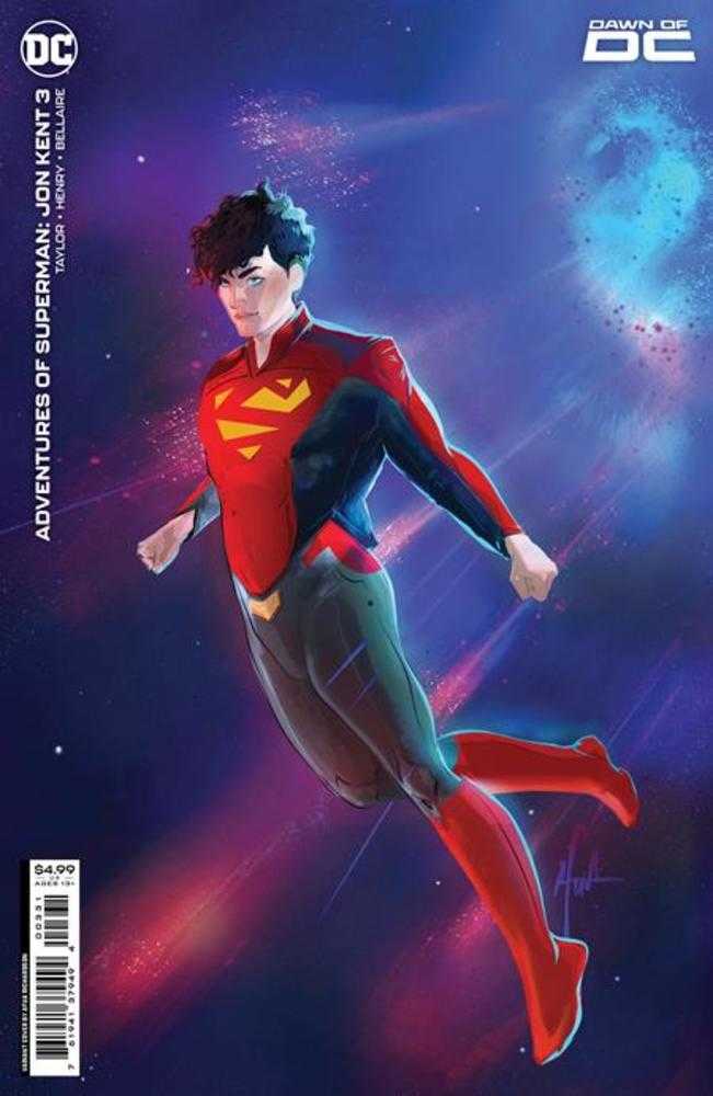 Adventures Of Superman Jon Kent #3 (Of 6) Cover C Afua Richardson Card Stock Variant - The Fourth Place