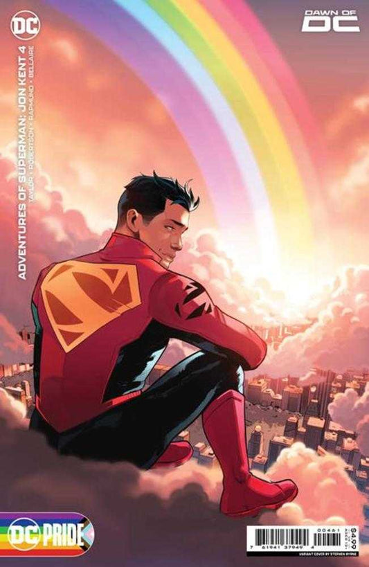 Adventures Of Superman Jon Kent #4 (Of 6) Cover D Stephen Byrne DC Pride Card Stock Variant - The Fourth Place