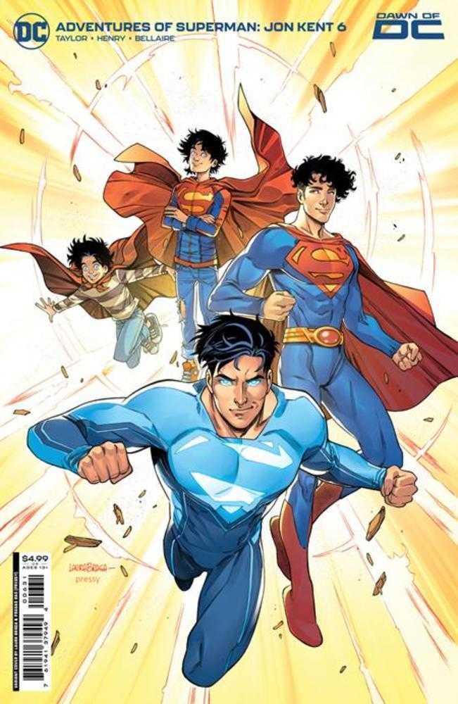Adventures Of Superman Jon Kent #6 (Of 6) Cover C Laura Braga Card Stock Variant - The Fourth Place