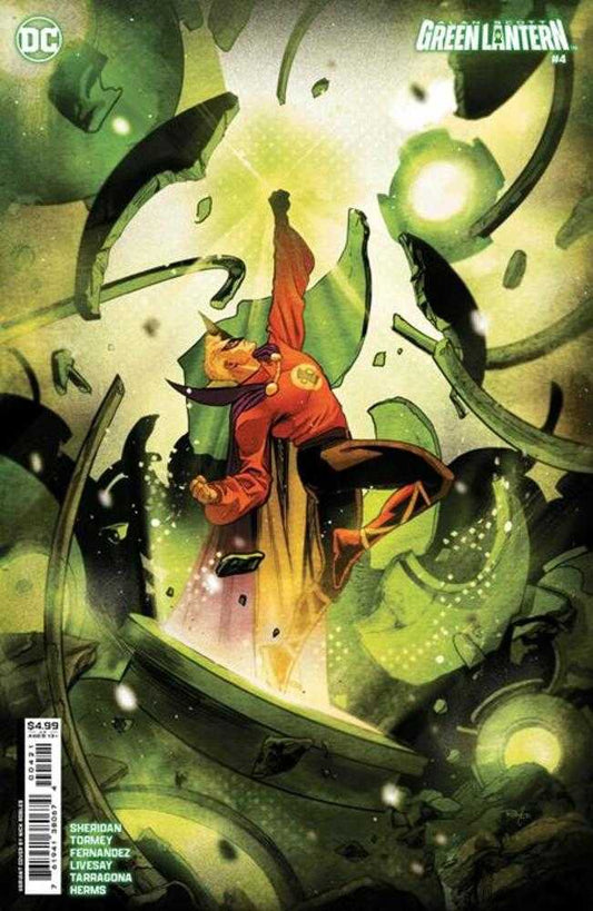 Alan Scott The Green Lantern #4 (Of 6) Cover B Nick Robles Card Stock Variant - The Fourth Place