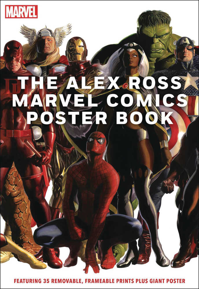 Alex Ross Marvel Comics Poster Book Softcover New Printing - The Fourth Place