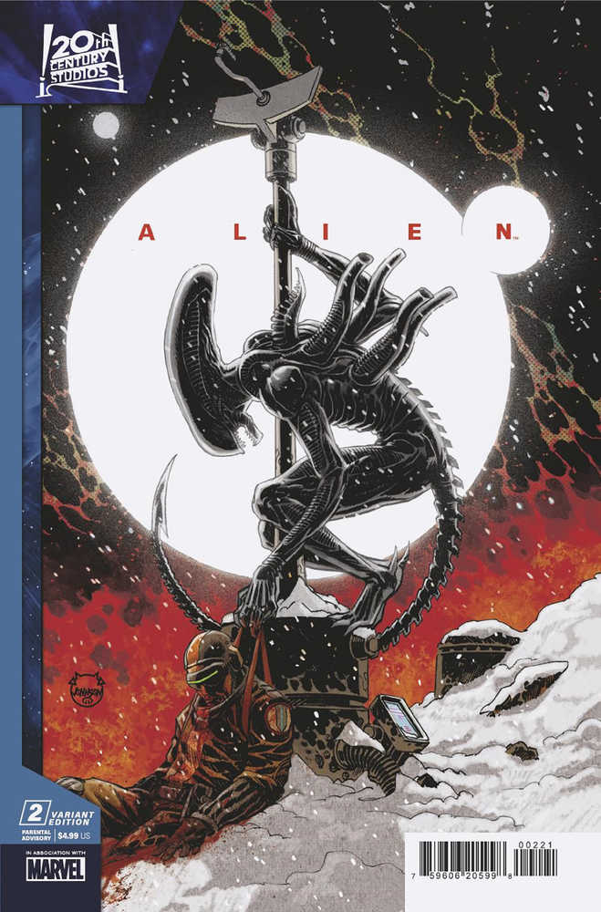 Alien #2 Dave Johsnon Variant - The Fourth Place