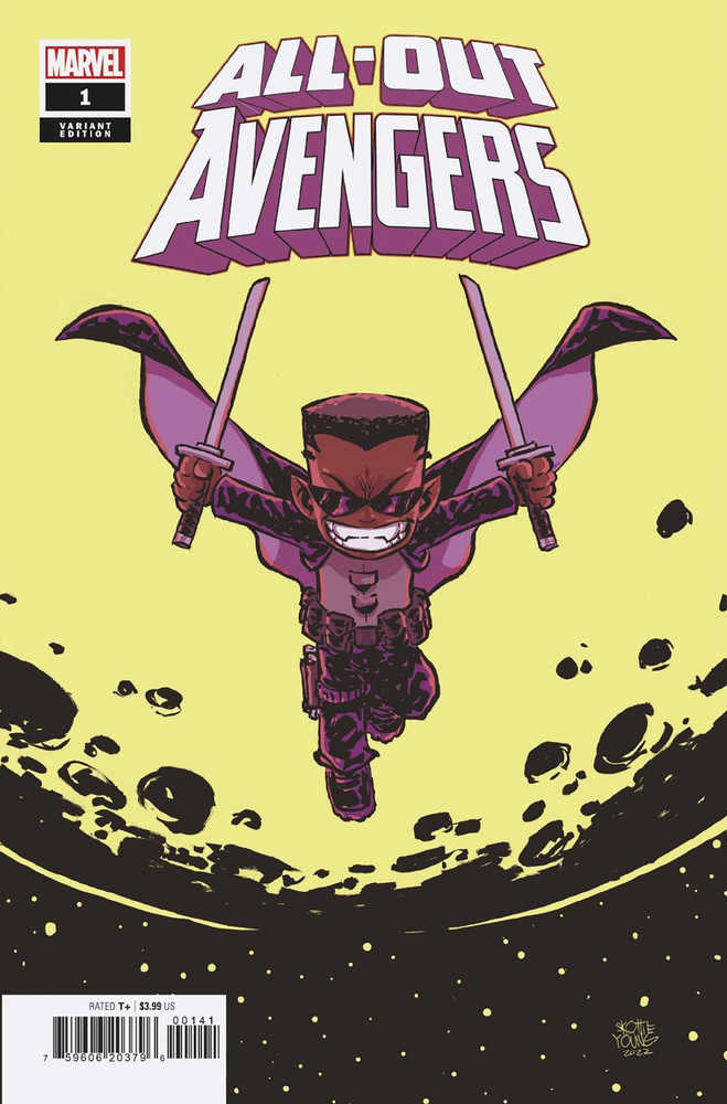 All-Out Avengers #1 Young Variant - The Fourth Place