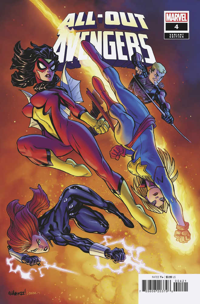 All-Out Avengers #4 Mcguinness Variant - The Fourth Place