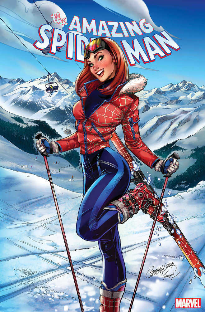 Amazing Spider-Man #40 J.S. Campbell Ski Chalet Variant [Gw] - The Fourth Place