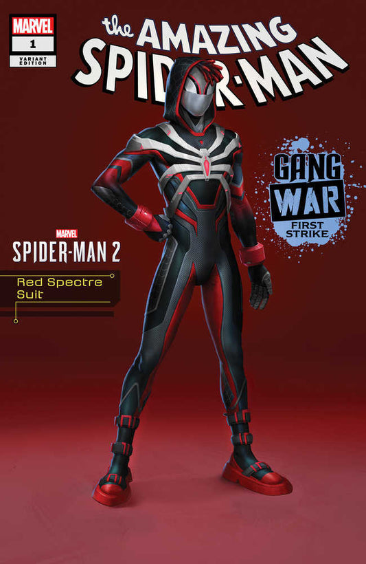 Amazing Spider-Man: Gang War First Strike 1 Red Spectre Suit Marvel'S Spider-Man 2 Variant [Gw] - The Fourth Place