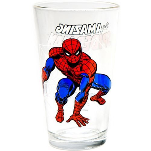 Amazing Spider-Man Toon Tumbler Pint Glass - The Fourth Place