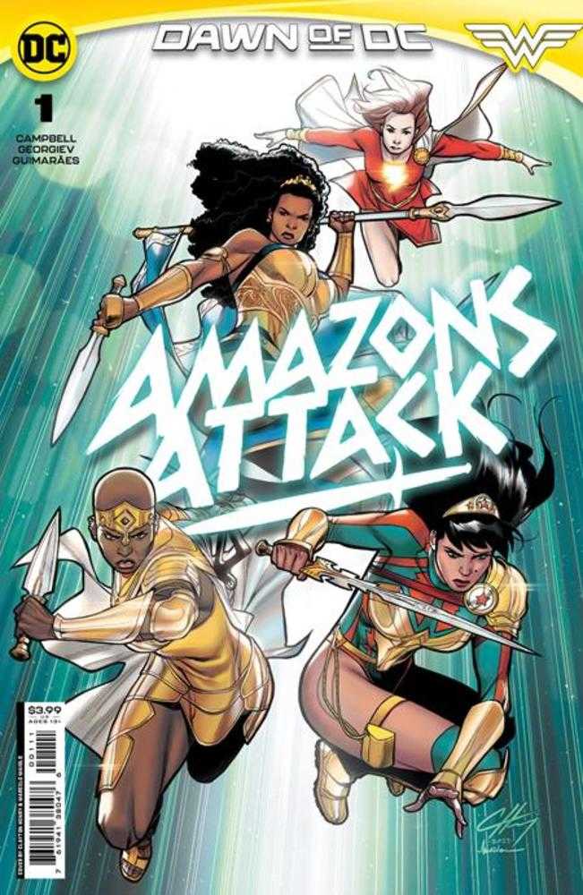 Amazons Attack #1 Cover A Clayton Henry - The Fourth Place