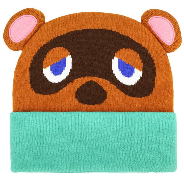 Animal Crossing Tom Nook Big Face Beanie - The Fourth Place
