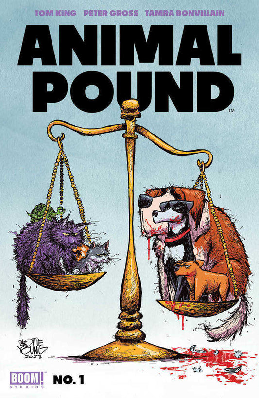 Animal Pound #1 (Of 4) Cover G Foc Reveal Variant (Mature) - The Fourth Place