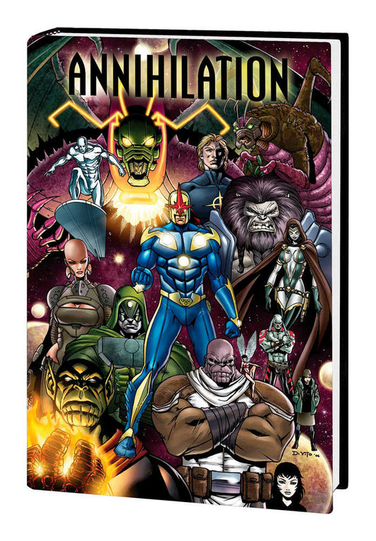 Annihilation Omnibus Hardcover Di Vito Direct Market Variant - The Fourth Place