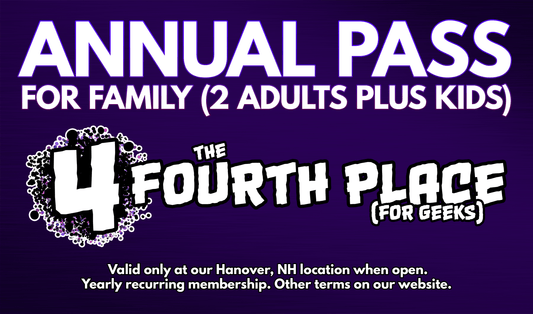 Annual Family Membership - The Fourth Place