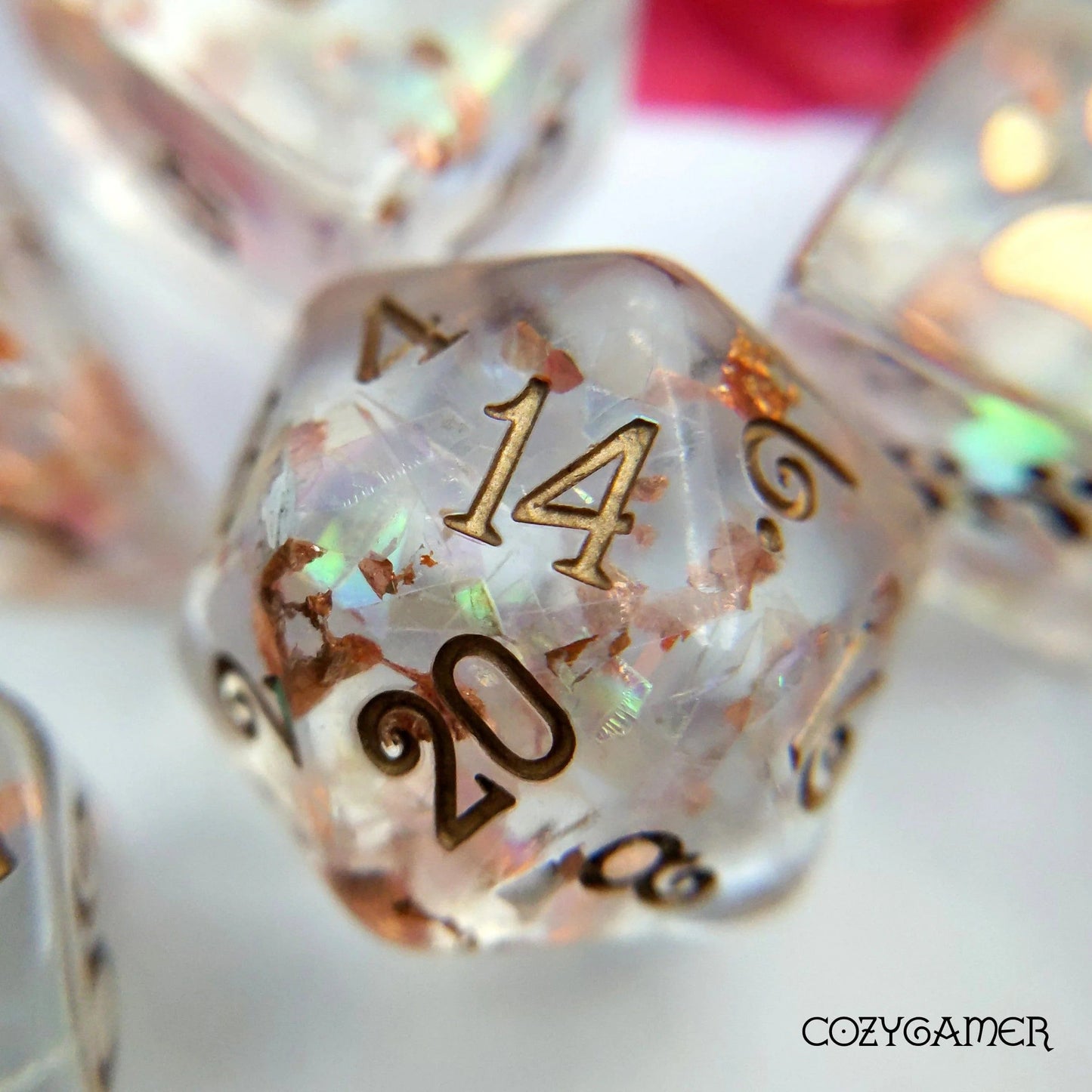 Arcanist's Magic Aura - 8 Dice Set - The Fourth Place