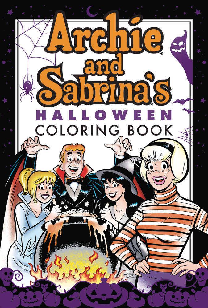Archie & Sabrina Halloween Coloring Book Softcover - The Fourth Place