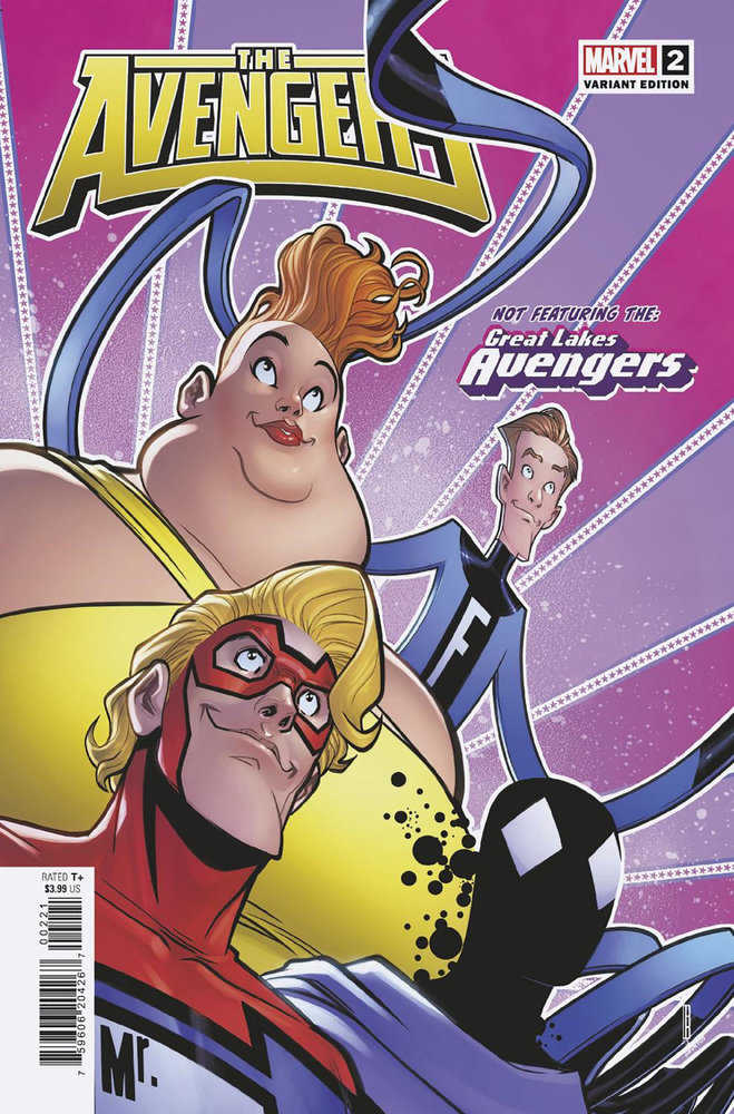 Avengers 2 Great Lakes Avengers David Baldeon Variant - The Fourth Place