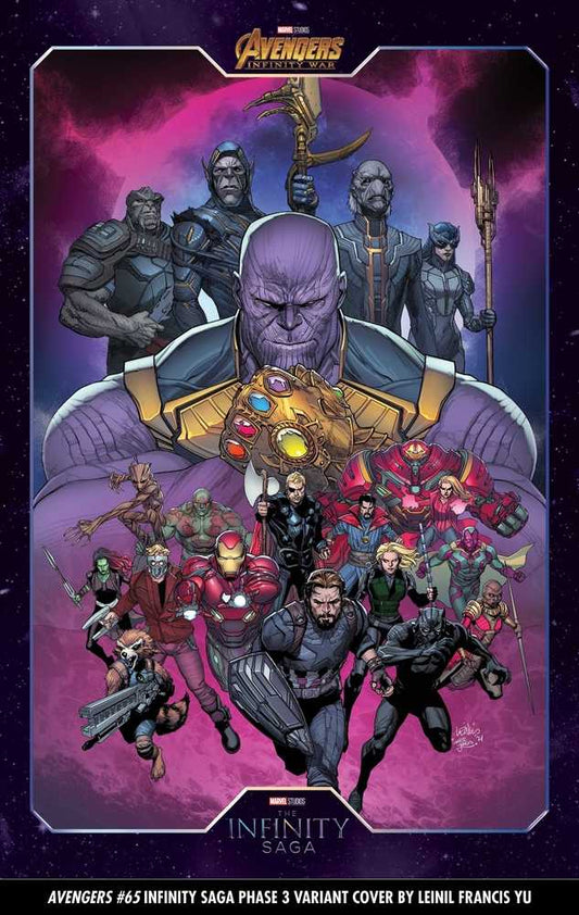 Avengers #65 Yu Infinity Saga Phase 3 Variant - The Fourth Place