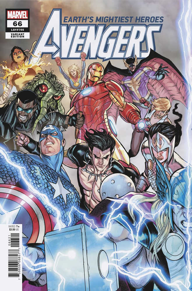 Avengers #66 Past Future Avengers Assemble Connect Variant - The Fourth Place