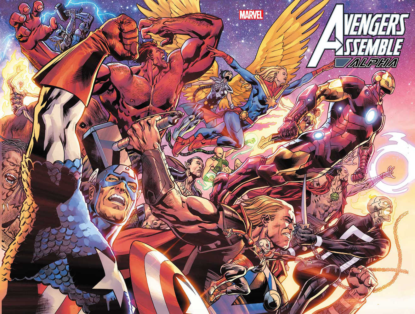 Avengers Assemble Alpha #1 Hitch Wrpad Cover - The Fourth Place