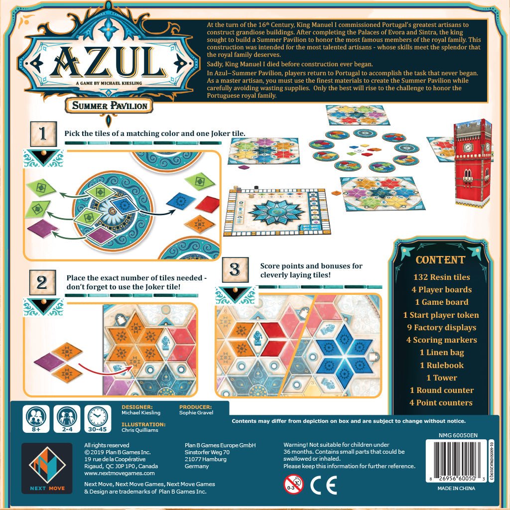 Azul: Summer Pavilion - The Fourth Place