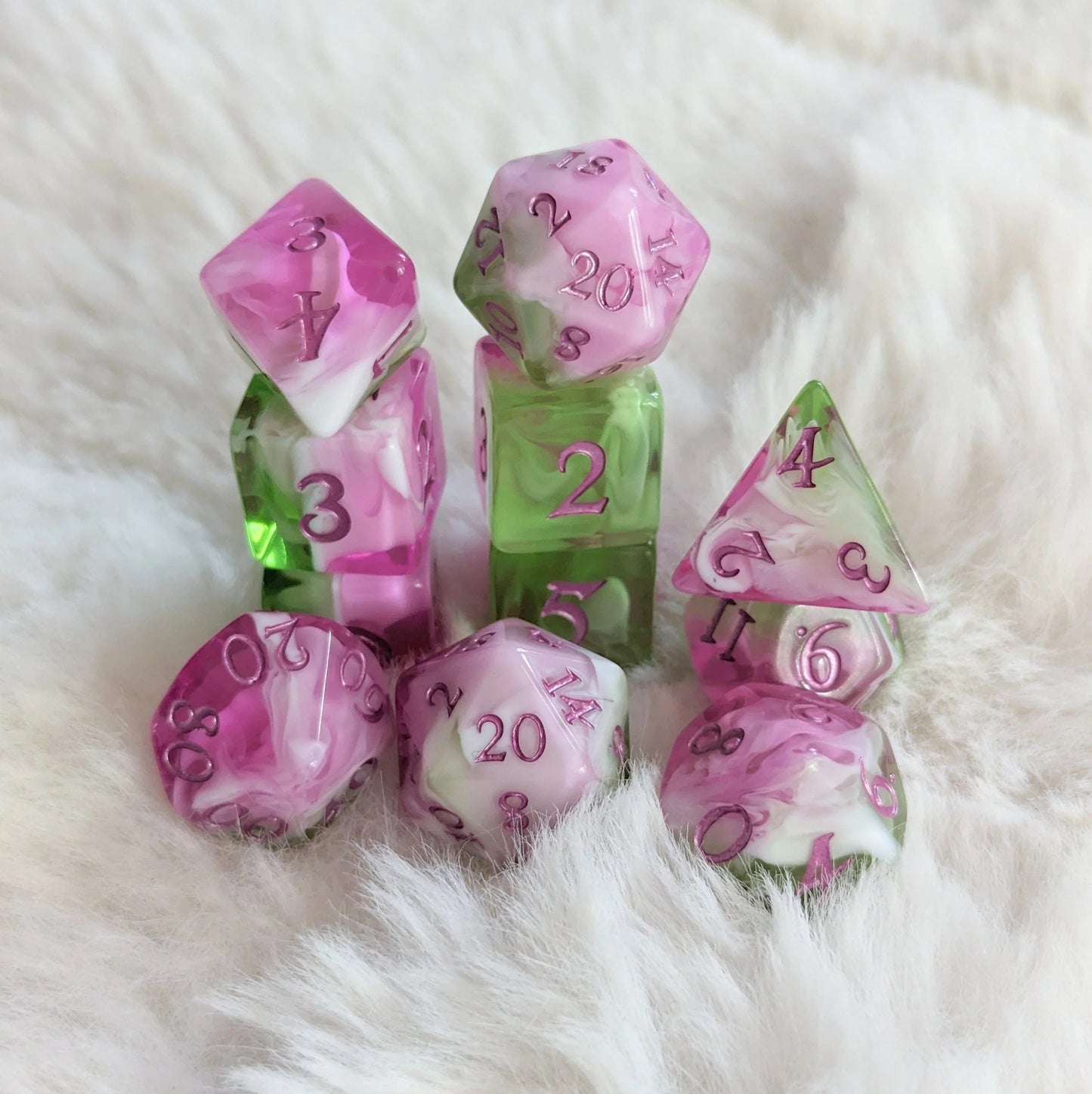 Bardic Inspiration - 7 Dice Set - The Fourth Place
