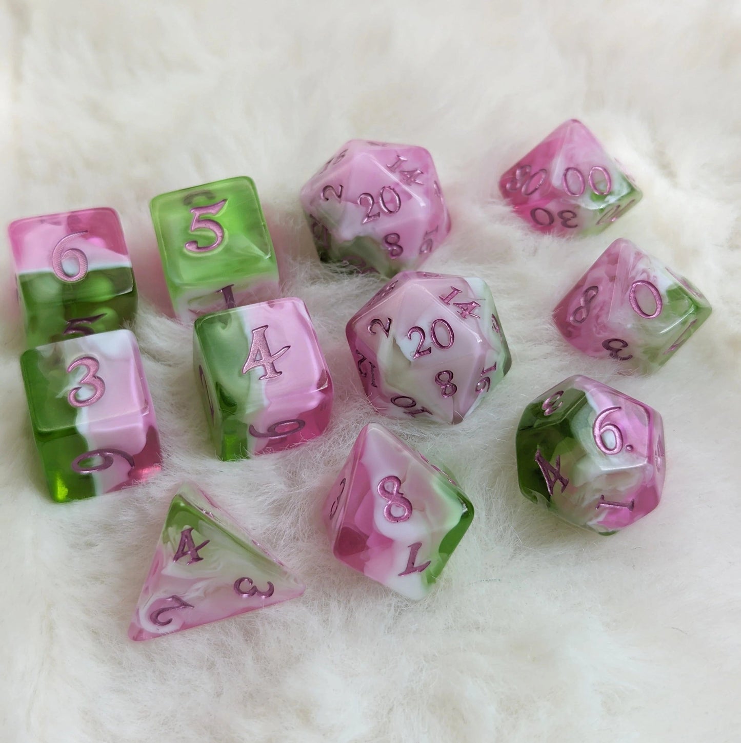 Bardic Inspiration - 7 Dice Set - The Fourth Place