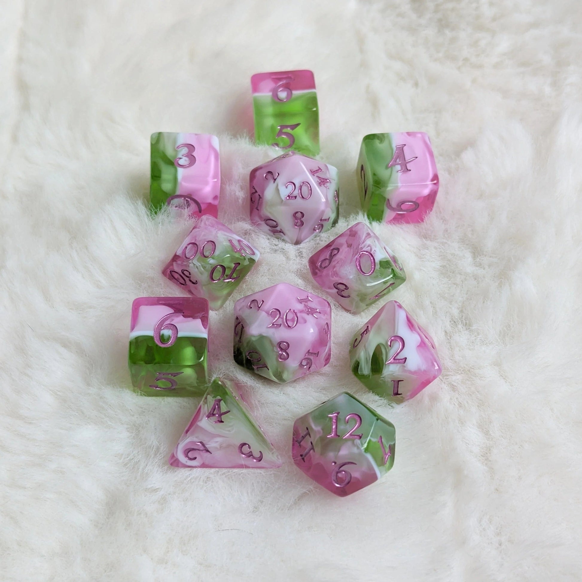 Bardic Inspiration - 7 Dice Set - The Fourth Place