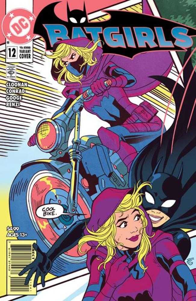 Batgirls #12 Cover C Paulina Ganucheau 90s Cover Month Card Stock Variant - The Fourth Place