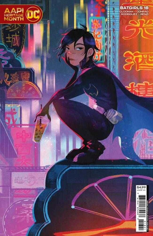 Batgirls #18 Cover C Crystal Kung Aapi Heritage Month Card Stock Variant - The Fourth Place