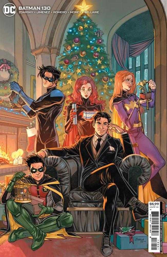 Batman #130 Cover D Laura Braga Holiday Card Stock Variant - The Fourth Place