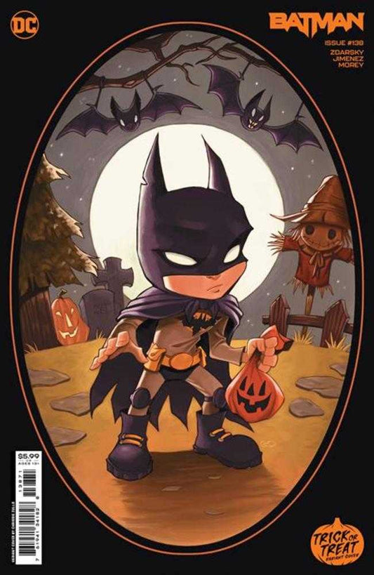 Batman #138 Cover F Chrissie Zullo Trick Or Treat Card Stock Variant (Batman Catwoman The Gotham War) - The Fourth Place