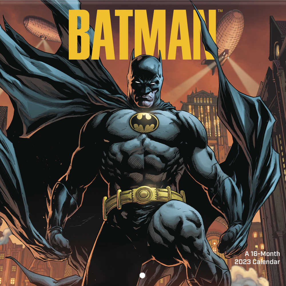 Batman 16 Month 2023 Wall Calendar - The Fourth Place