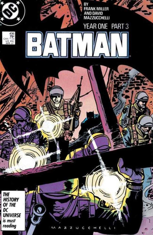 Batman #406 Facsimile Edition Cover A David Mazzucchelli - The Fourth Place