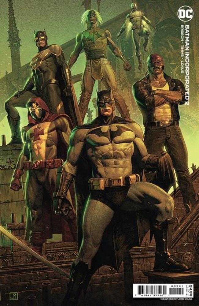 Batman Incorporated #2 Cover B Jorge Molina Card Stock Variant - The Fourth Place