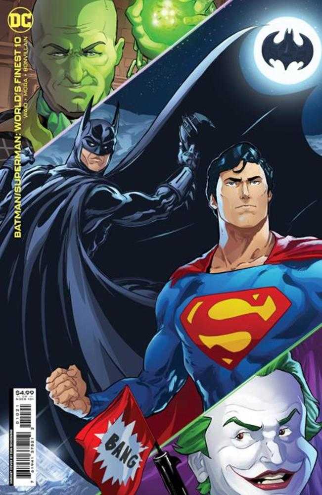 Batman Superman Worlds Finest #10 Cover B Dan Schoening Card Stock Variant - The Fourth Place