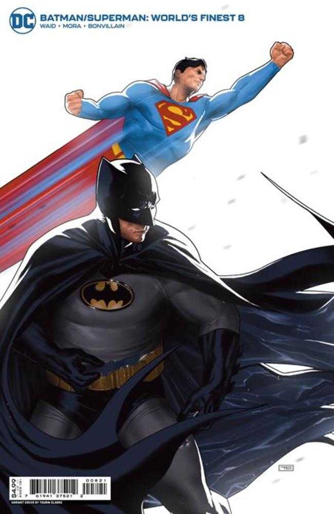 Batman Superman Worlds Finest #8 Cover B Taurin Clarke Card Stock Variant - The Fourth Place