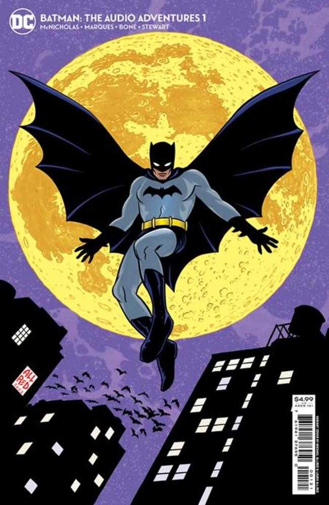Batman The Audio Adventures #1 (Of 7) Cover B Michael Allred Card Stock Variant - The Fourth Place