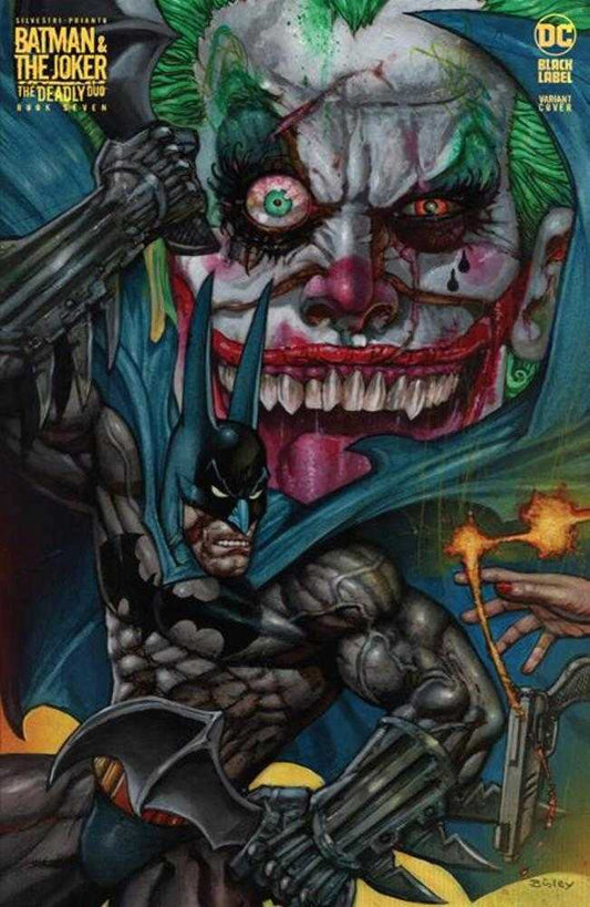 Batman & The Joker The Deadly Duo #7 (Of 7) Cover B Simon Bisley Batman & Joker Card Stock Variant (Mature) - The Fourth Place