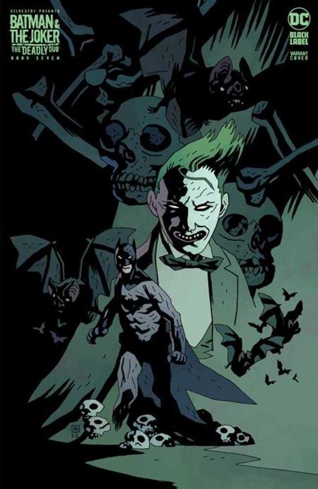 Batman & The Joker The Deadly Duo #7 (Of 7) Cover D Mike Mignola Card Stock Variant (Mature) - The Fourth Place