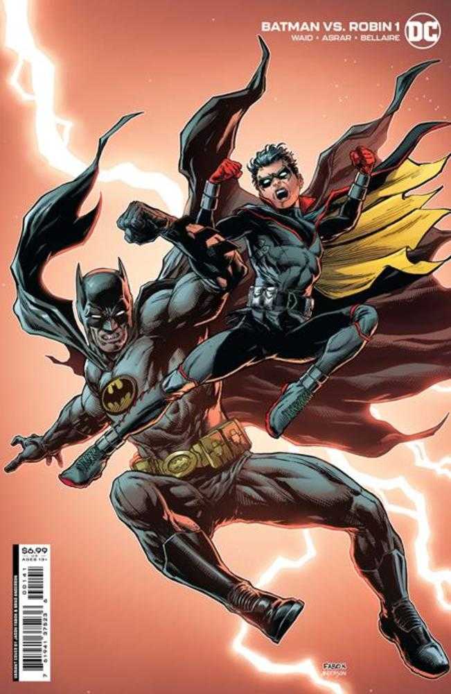Batman vs Robin #1 (Of 5) Cover D Jason Fabok Card Stock Variant - The Fourth Place