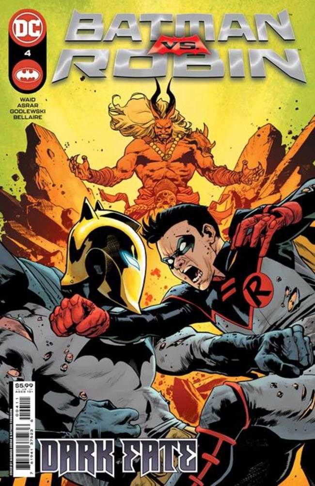 Batman vs Robin #4 (Of 5) Cover A Mahmud Asrar - The Fourth Place