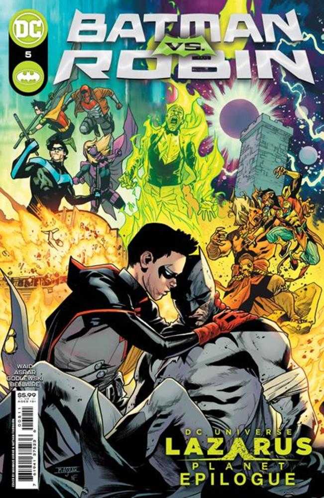 Batman vs Robin #5 (Of 5) Cover A Mahmud Asrar (Lazarus Planet) - The Fourth Place