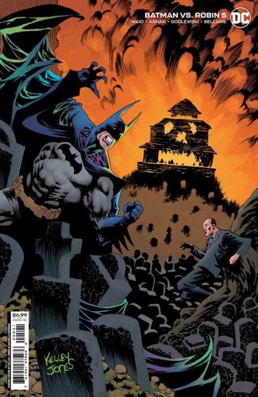 Batman vs Robin #5 (Of 5) Cover B Kelley Jones Card Stock Variant (Lazarus Planet) - The Fourth Place