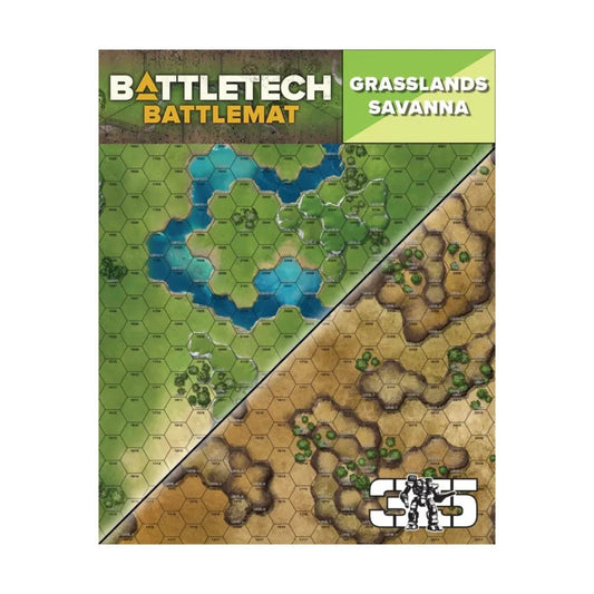 BattleTech: Battle Mat- Grasslands Savanna - The Fourth Place