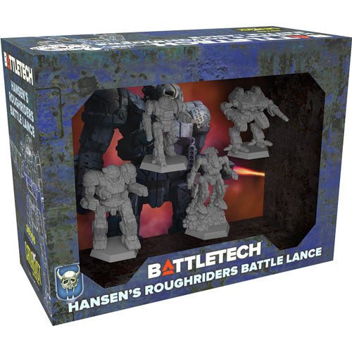 BattleTech: Hansen's Roughriders Battle Lance Miniatures Pack - The Fourth Place