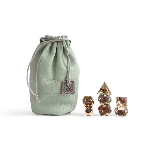 Bells Hells Dice Set: Fearne Calloway (Green/Rose) - The Fourth Place