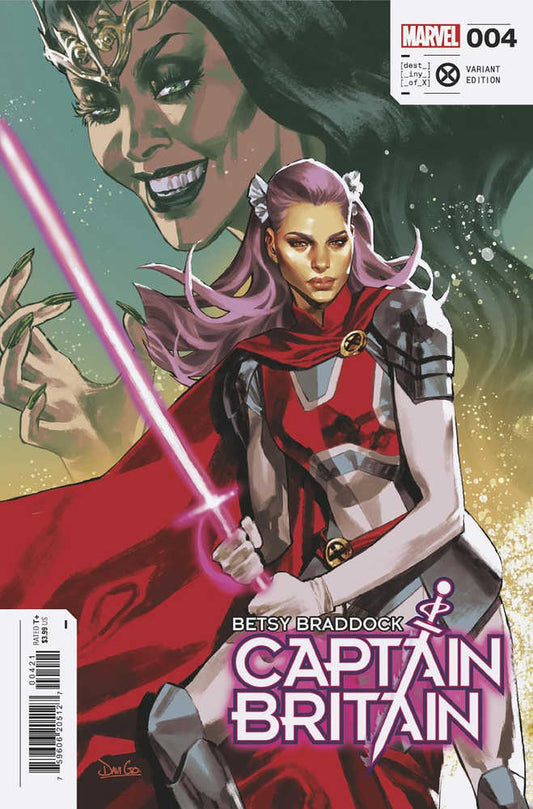 Betsy Braddock Captain Britain #4 Davi Go Variant - The Fourth Place