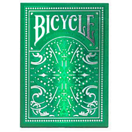 Bicycle Playing Cards: Jacquard (Green) - The Fourth Place