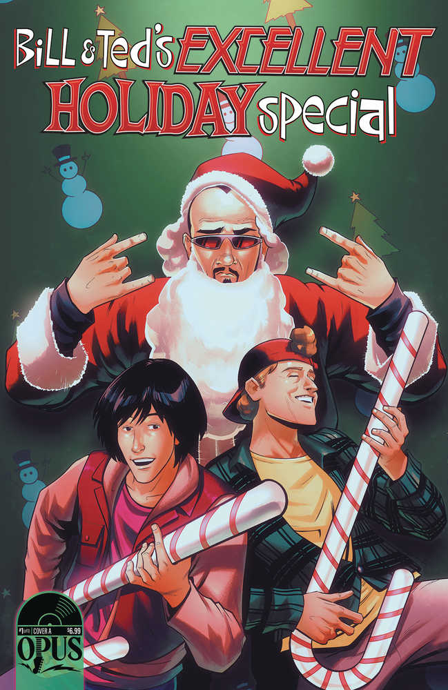 Bill & Teds Excellent Holiday Sp One Shot Cover A Mapa - The Fourth Place