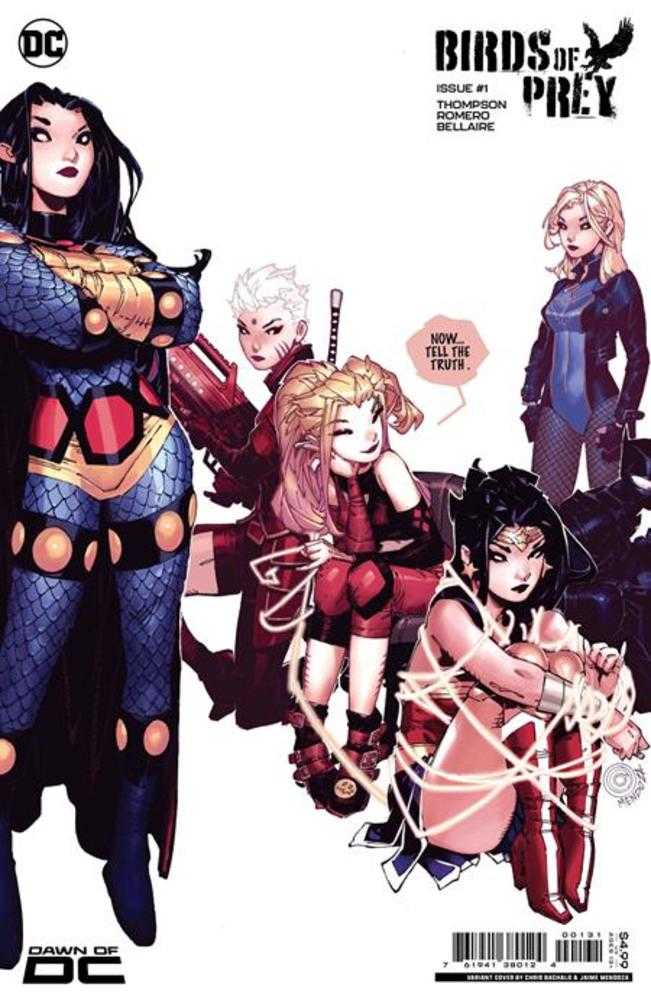 Birds Of Prey #1 Cover C Chris Bachalo Card Stock Variant - The Fourth Place