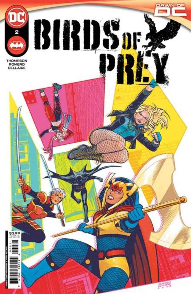 Birds Of Prey #2 Cover A Leonardo Romero - The Fourth Place